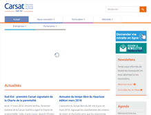 Tablet Screenshot of carsat-sudest.fr